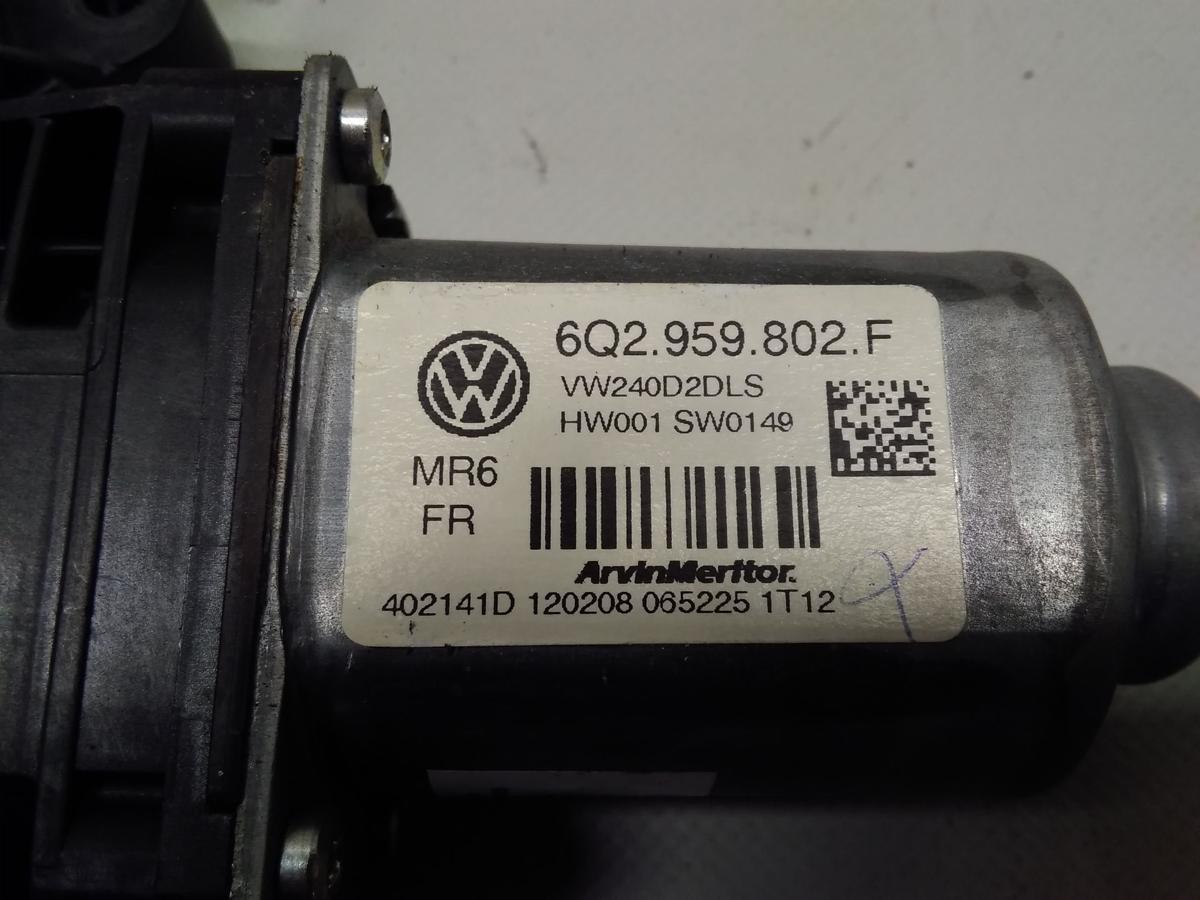 VW Polo 9N3 original Fensterhebermotor vorn links 6Q2959802F Bj.2008
