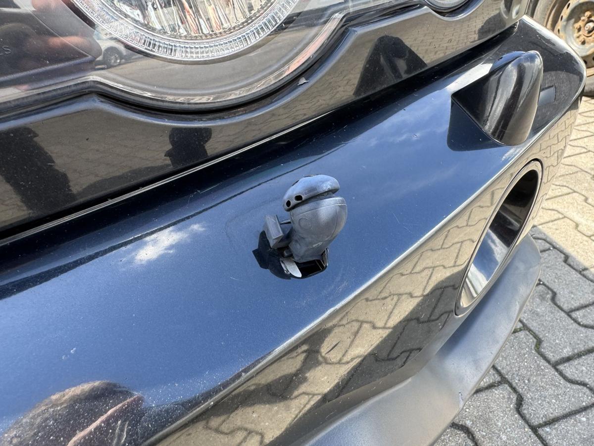 BMW X5 E53 original Sto&szlig;stange Stossf&auml;nger vorn 475 Blacksaphire Metallic