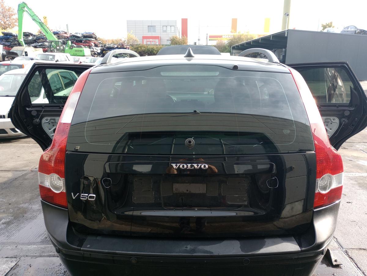 Volvo V50 original Heckklappe mit Scheibe (Roh) 452 Saphireschwarz Bj 2005