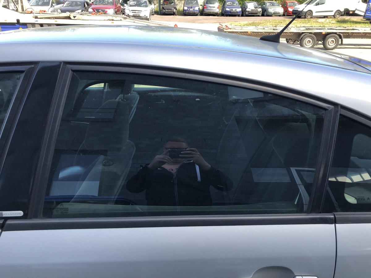 Citroen C4 Typ L T&uuml;rscheibe hinten links Fondt&uuml;rscheibe Colorglas Scheibe