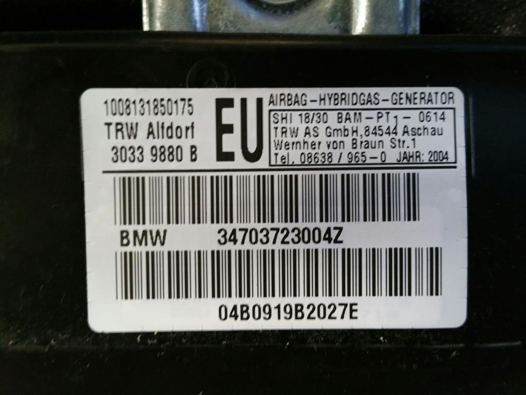 BMW 3er E46 Beifahrert&uuml;r T&uuml;r Autot&uuml;r Rohbaut&uuml;r vorn rechts dunkelblau