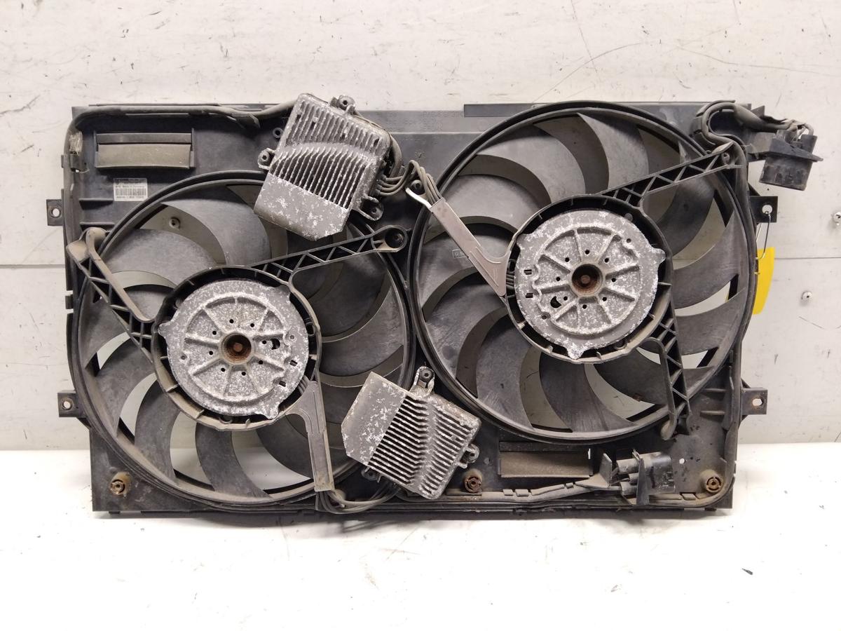 VW Phaeton GP3 original Elektrol&uuml;fter mit Zarge 4.2FSI 246kw BJ2011