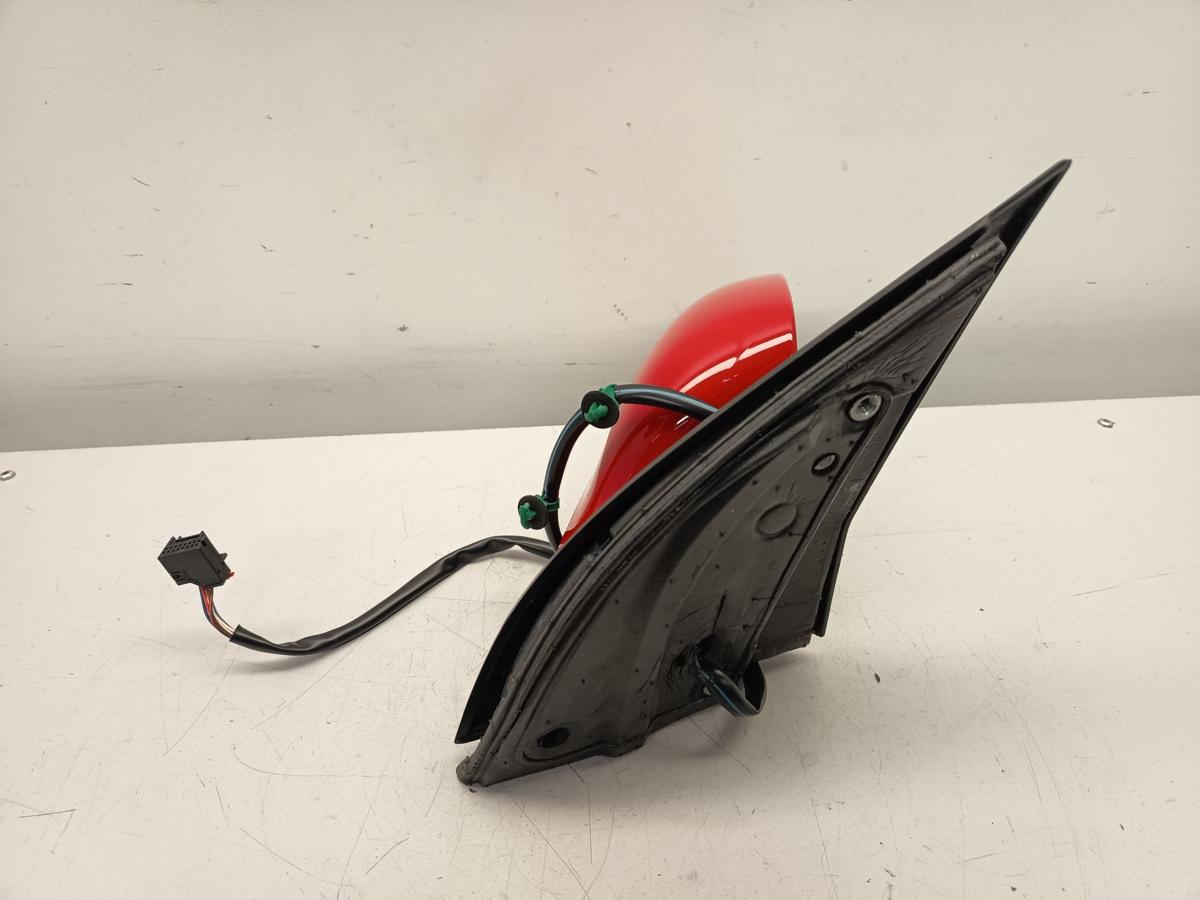 VW Golf V orig Au&szlig;enspiegel rechts Beifahrer elektrisch LY3D Tornadorot Bj 2004