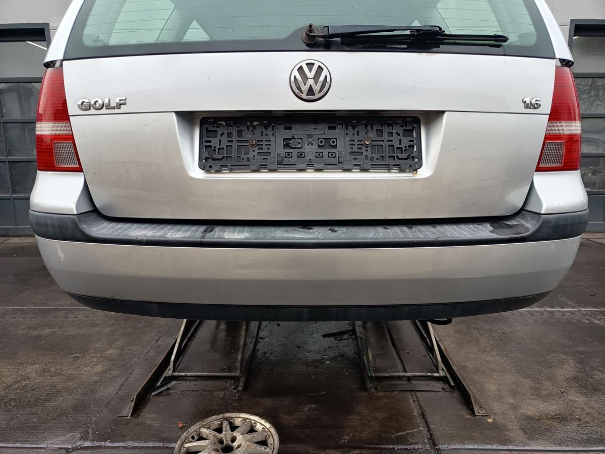 VW Golf IV Variant original Sto&szlig;stange F&auml;nger hinten Heck A7W Reflexsilber Bj 03