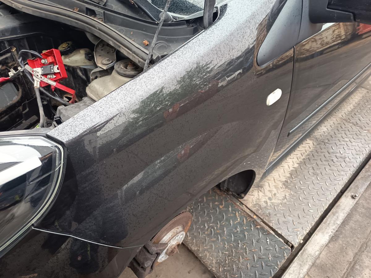 Renault Twingo II original Kotfl&uuml;gel links Seitenteil 676 Perlmuttschwarz
