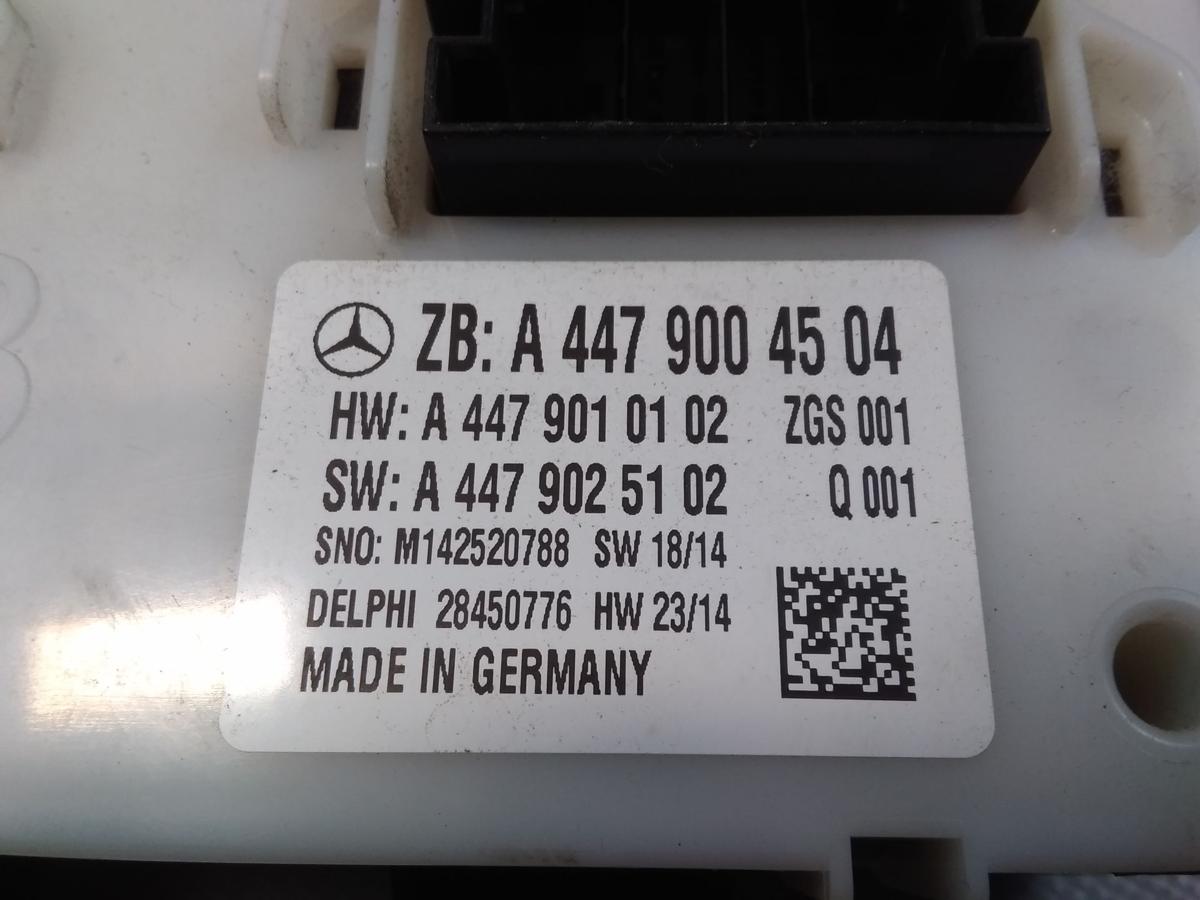 Mercedes Benz Vito 111CDI 447 original Steuerger&auml;t SAM BCM A4479004504 Bj.2014