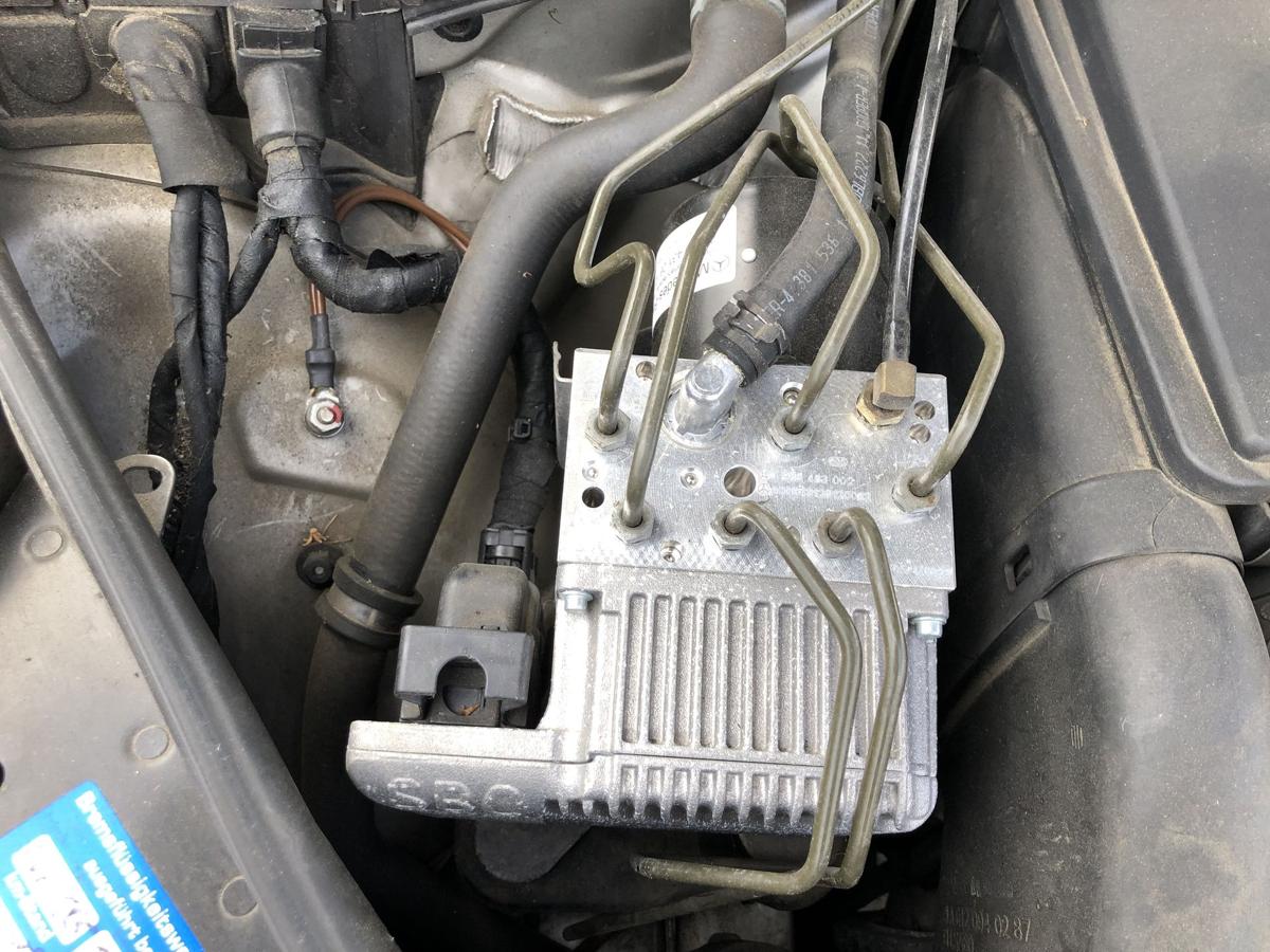 Mercedes E Klasse W211 SBC ABS Pumpe Hydroaggregat Hydraulikeinheit Test OK