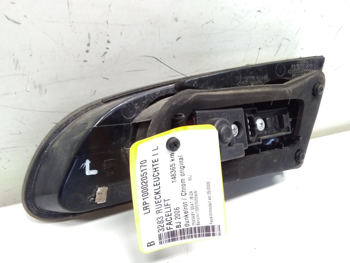 Seat Ibiza 6L original R&uuml;ckleuchte Schlussleuchte links innen Facelift BJ2006