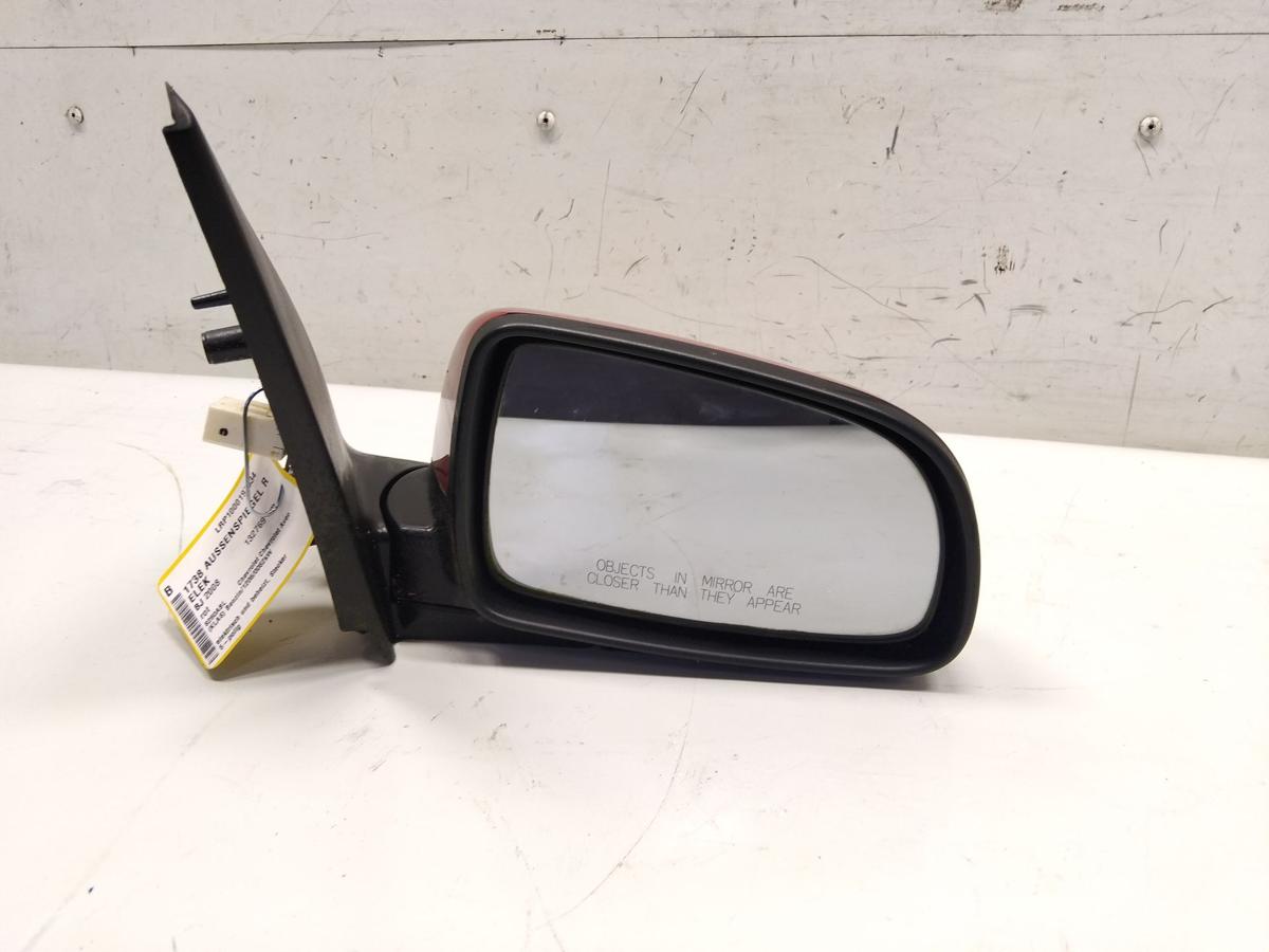 Chevrolet Aveo T250 original Au&szlig;enspiegel rechts rot elektrisch beheizt BJ2008