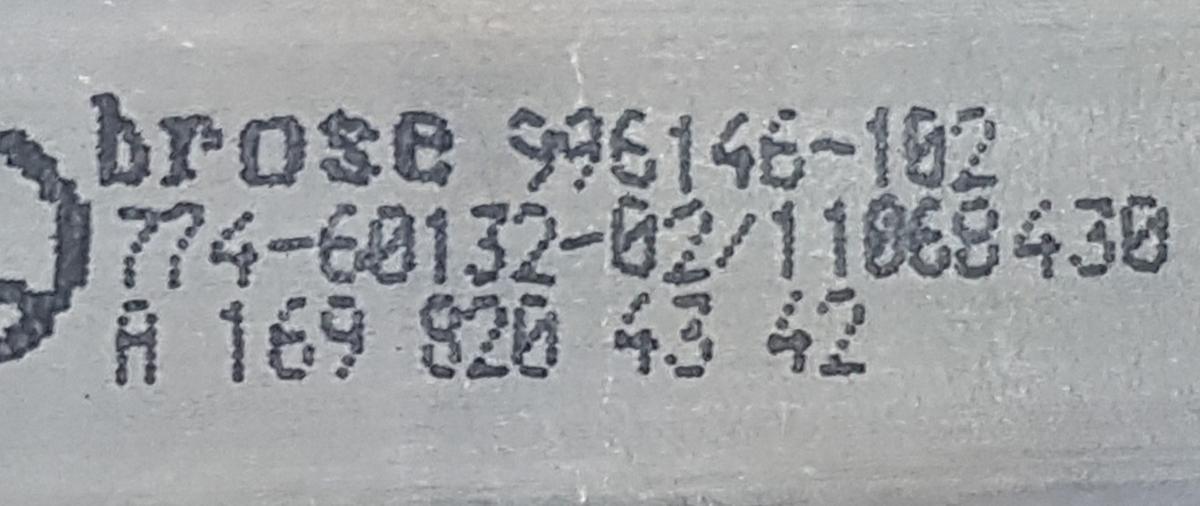 Mercedes A Klasse W169 Fensterhebermotor vorn links A1698204342 996146102 Bj08