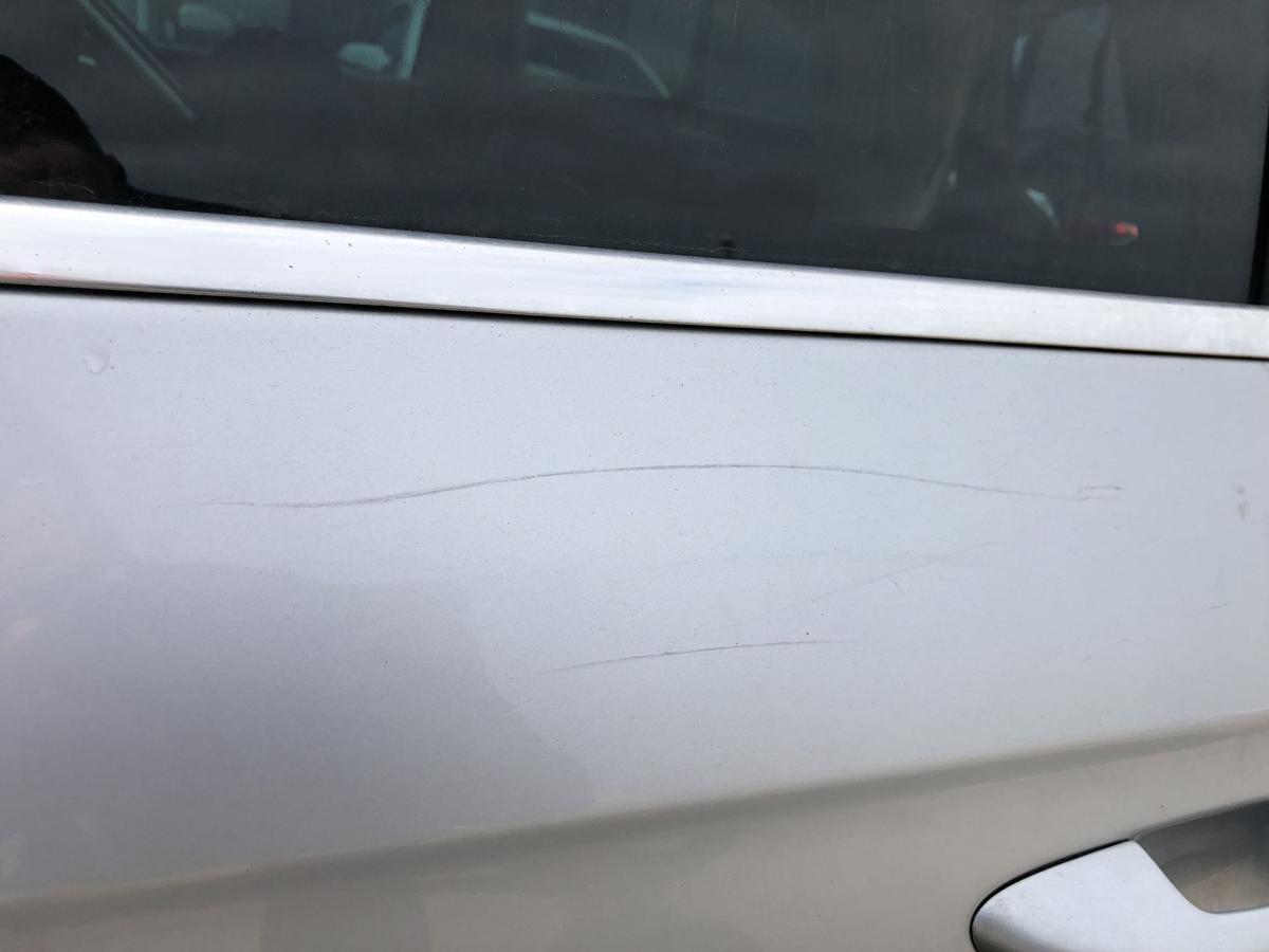 VW Passat 3C B6 Variant T&uuml;r hinten links Fondt&uuml;r Rohbau LA7W Reflexsilber Met