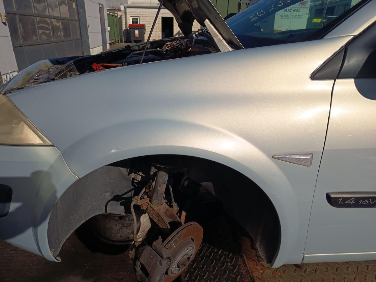 Renault Megane II original Kotfl&uuml;gel links Seitenteil NV632 Gris Boreal Bj 2004