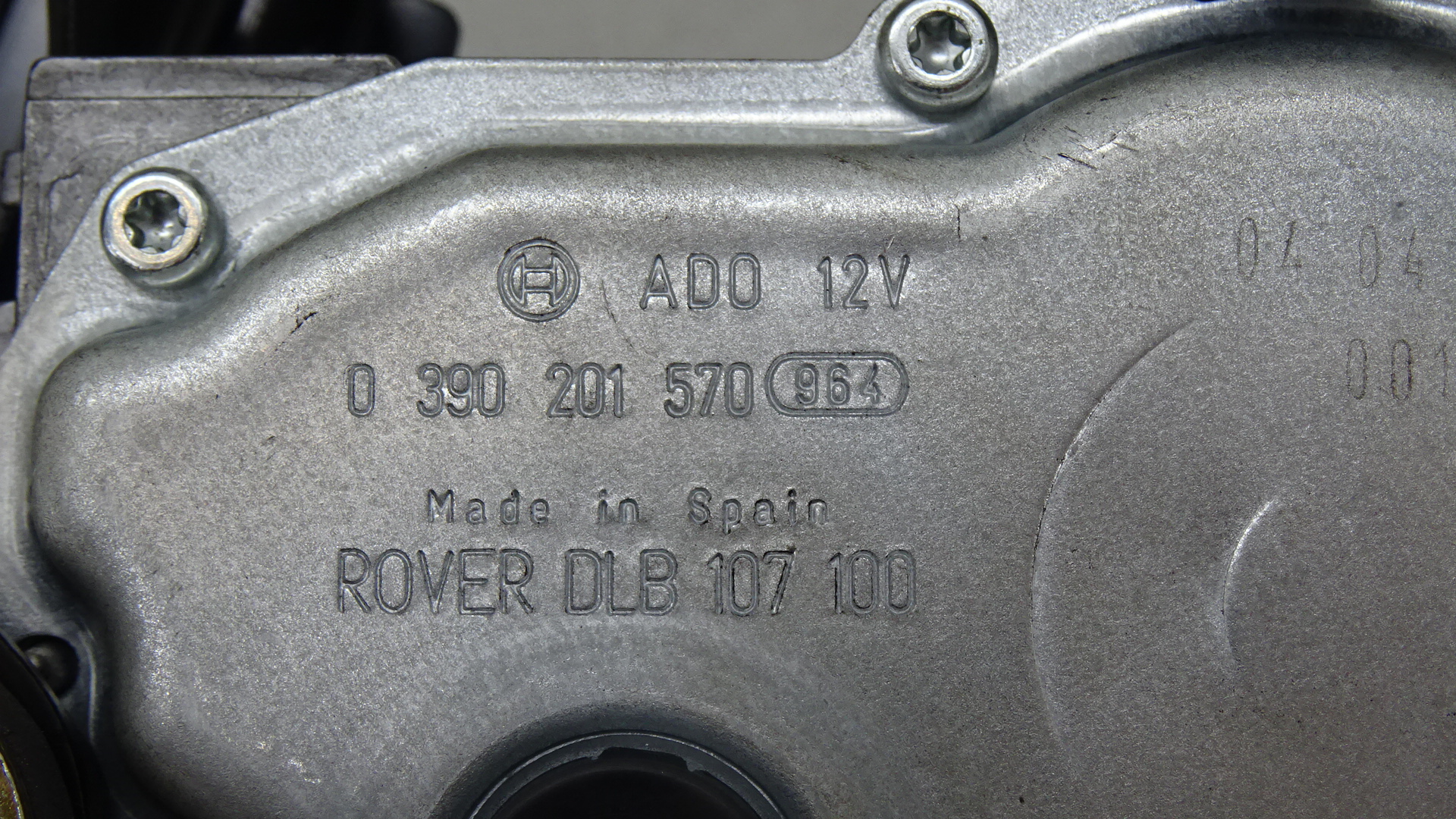 Rover 75 Kombi Wischermotor hinten 0390201570 Bj2004