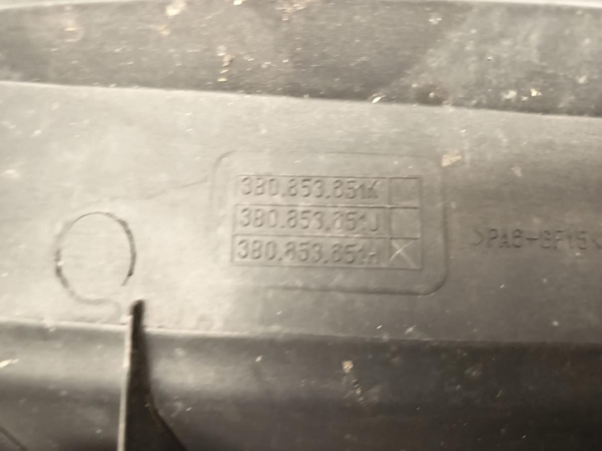 VW Passat 3B6 original K&uuml;hlergrill L041 Brilliantschwarz Baujahr 2000