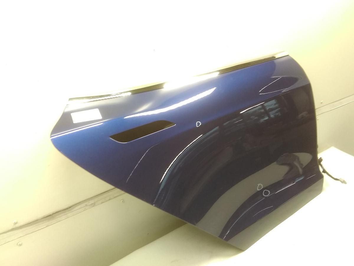 Tesla Model S original T&uuml;r hinten rechts blaumetallic PPSB Bj.2015