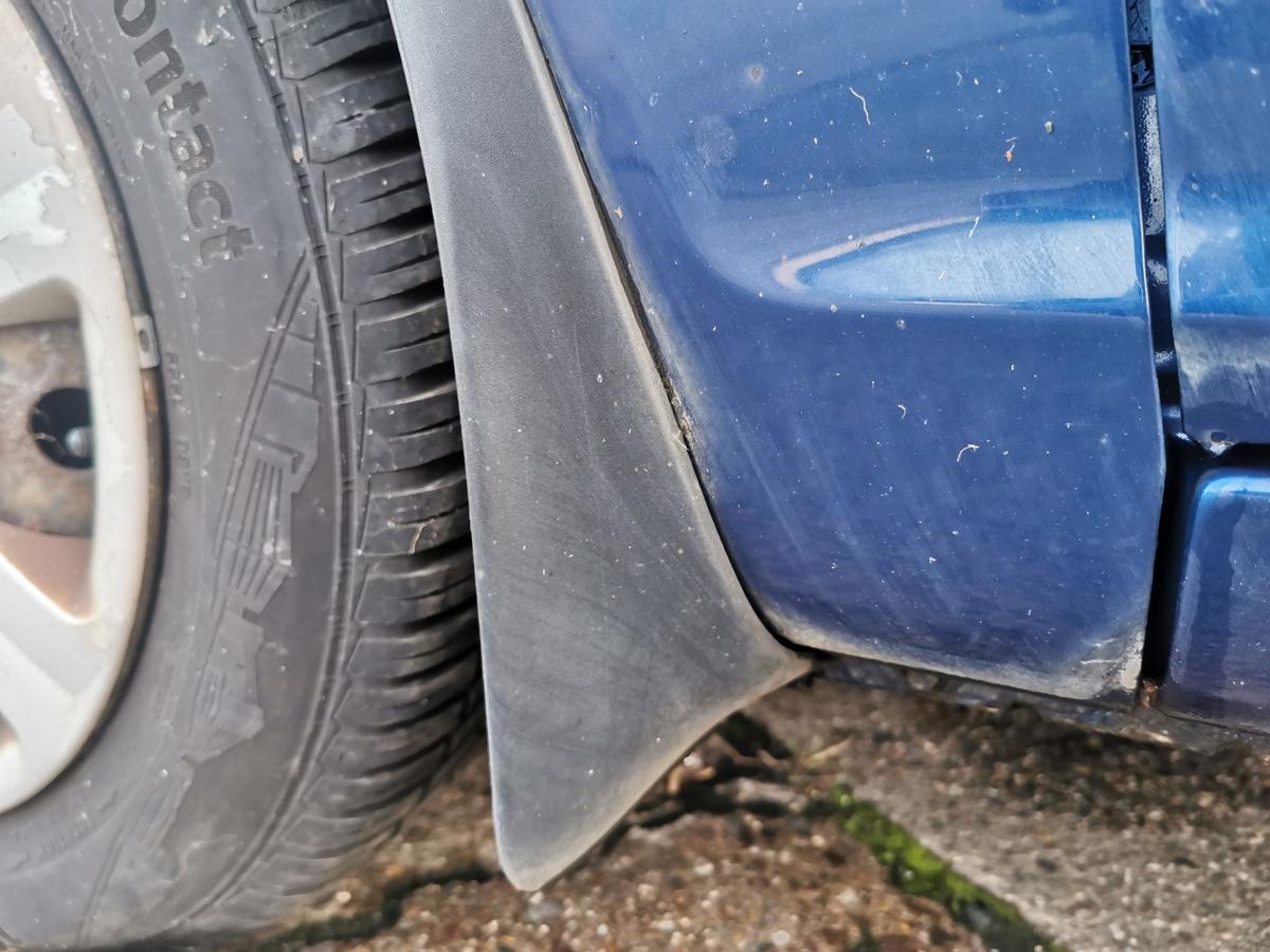 Hyundai Accent III MC Kotfl&uuml;gel Fender Seitenwand vorn links 3E Blue Onyx BILDER