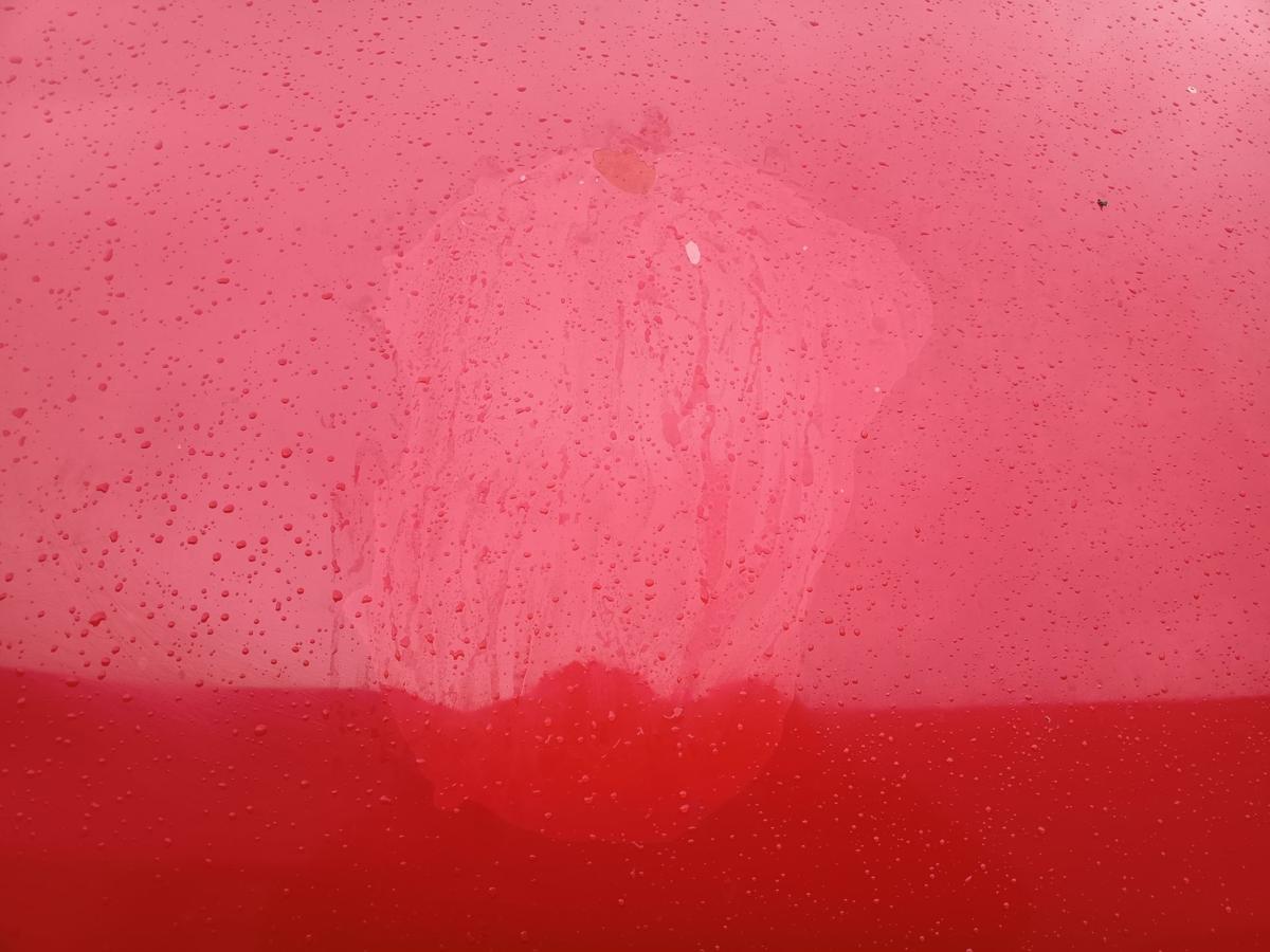 VW Fox original Motorhaube Deckel vorn Front Y3D Tornadorot Bj 2007