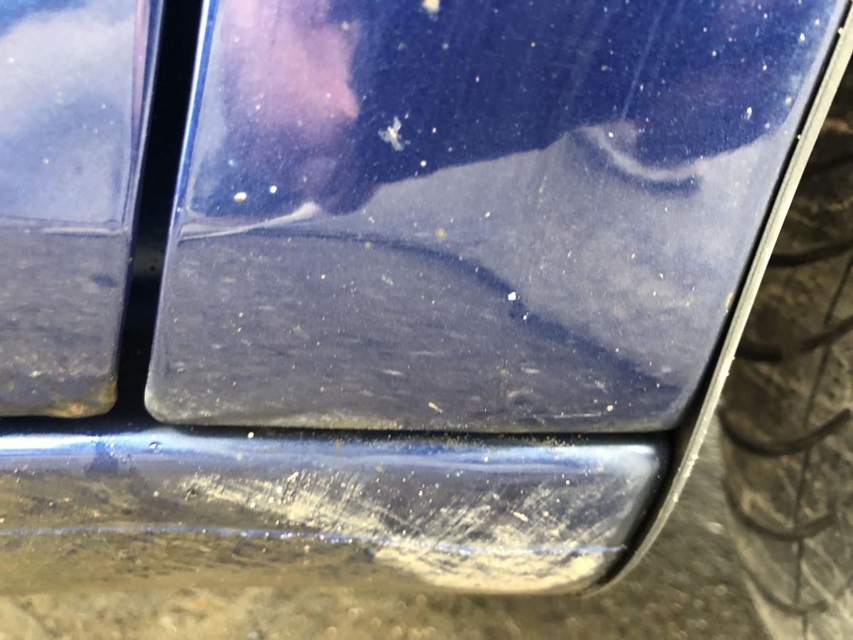 Skoda Fabia 2 Typ 5J Kotfl&uuml;gel vorn rechts Beifahrerseite LF5Q Storm Blau 06-14