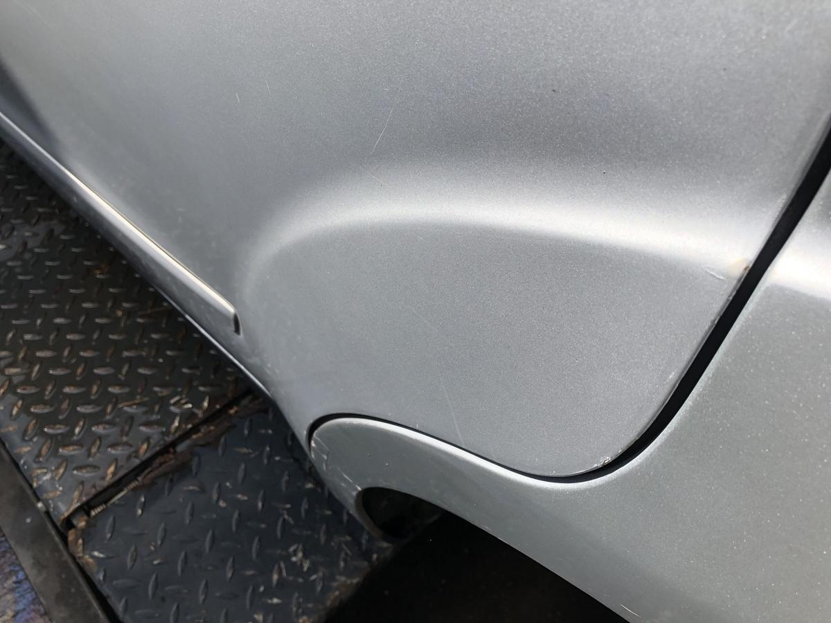 Ford Galaxy II WA6 original Tür hinten links Fond Kristallsilber Bj 2006