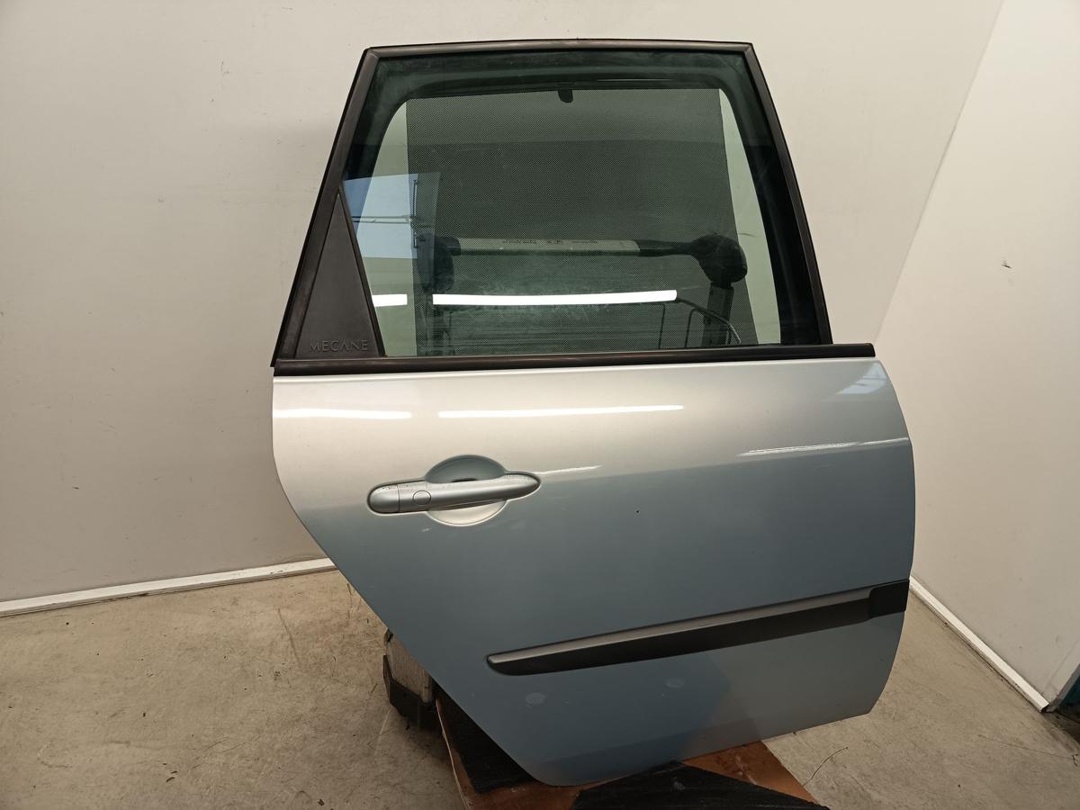 Renault Scenic II original T&uuml;r hinten rechts NV632 Gris Boreal Baujahr 2004