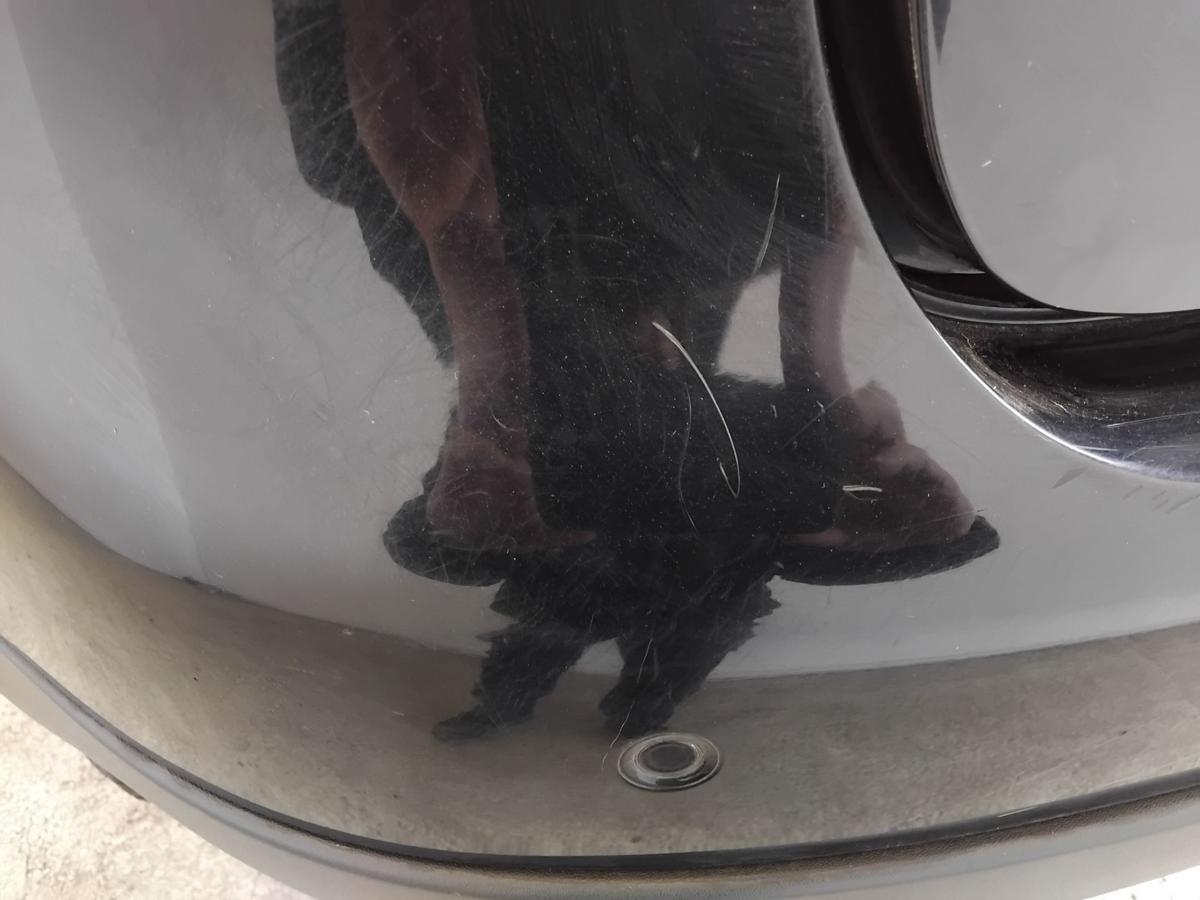 VW Golf 5 1K original Stossf&auml;nger hinten Flie&szlig;heck f&uuml;r PDC BJ2007 L041 brillantschwarz