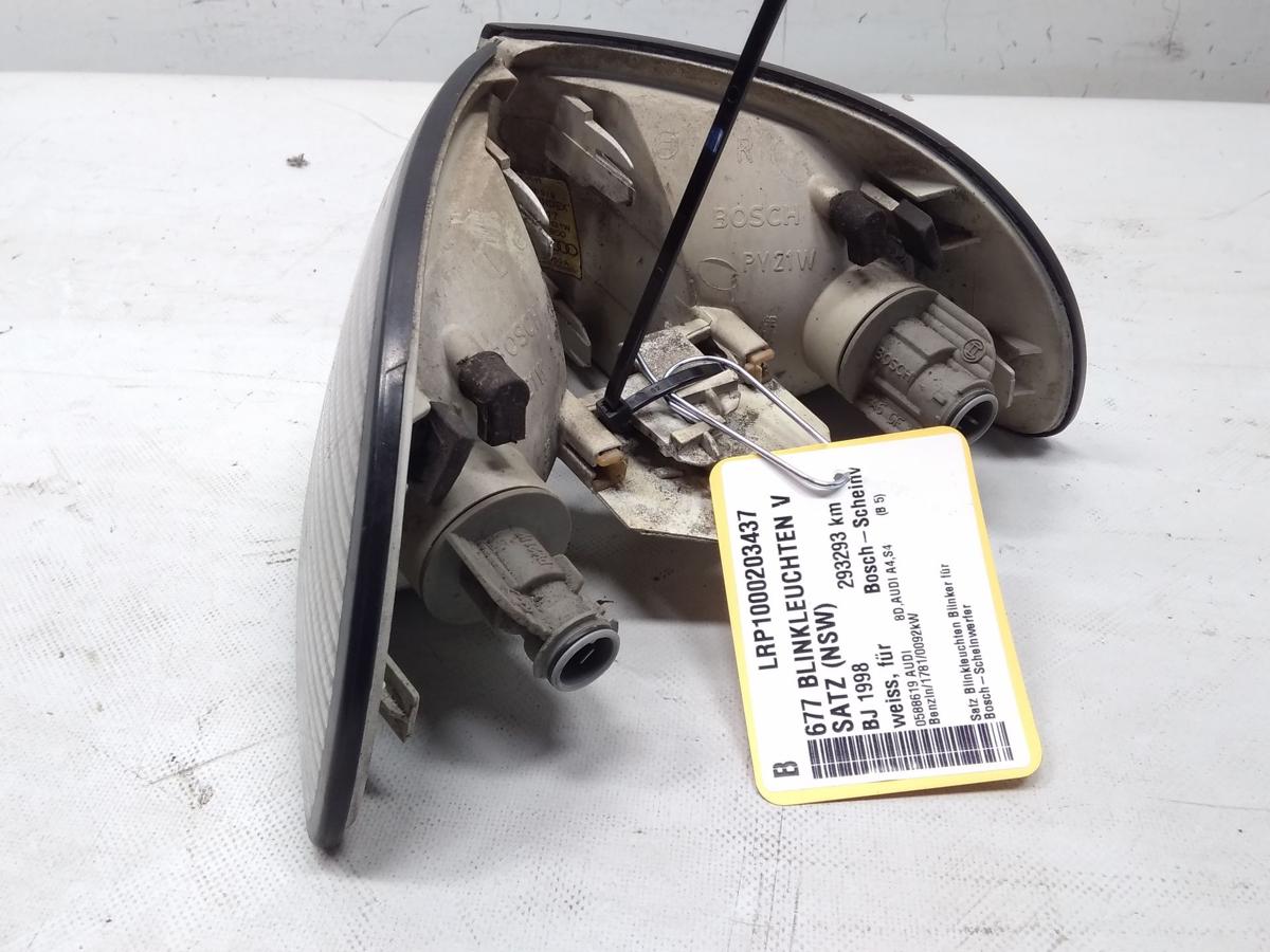 Audi A4 B5 original Satz Blinkleuchten Blinker f&uuml;r Bosch-Scheinwerfer BJ1998