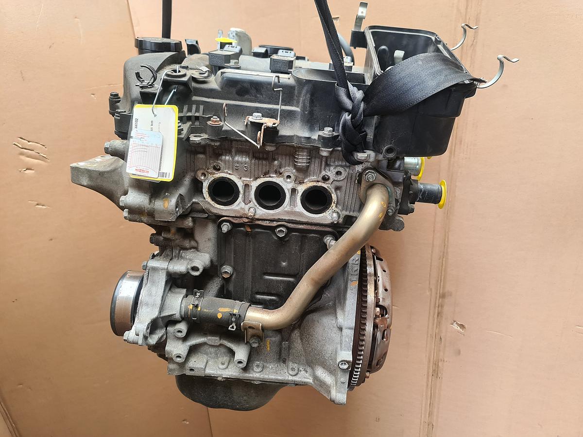 Citroen C1 Motor CFA 384F Gebrauchter Benzinmotor 117.041KM BJ2007