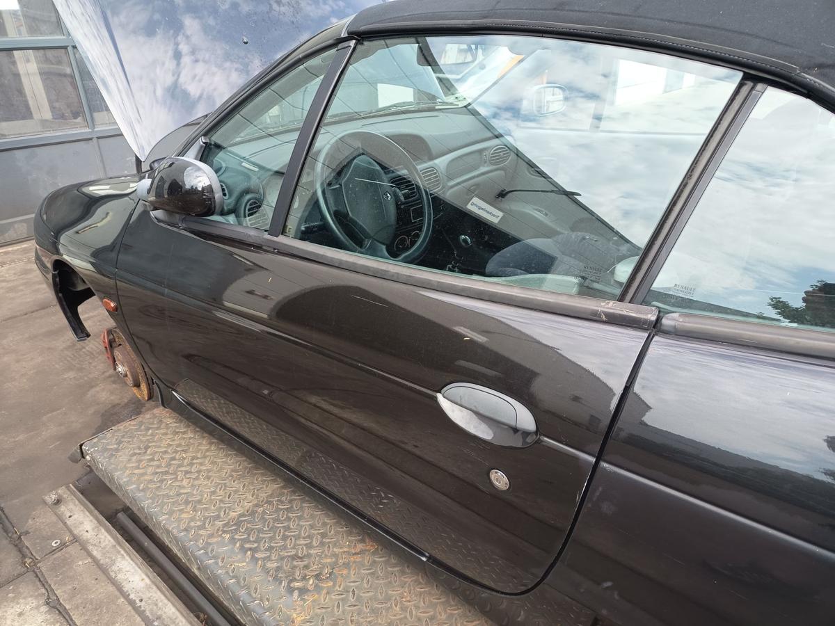 Renault Megane I Cabrio original T&uuml;r links MV676 Noire Nacre Baujahr 1999