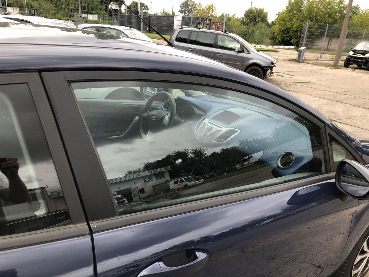 Ford Fiesta JA8 Tür vorn rechts Beifahrertür Rohbau Blazer Blau nur 3 türer