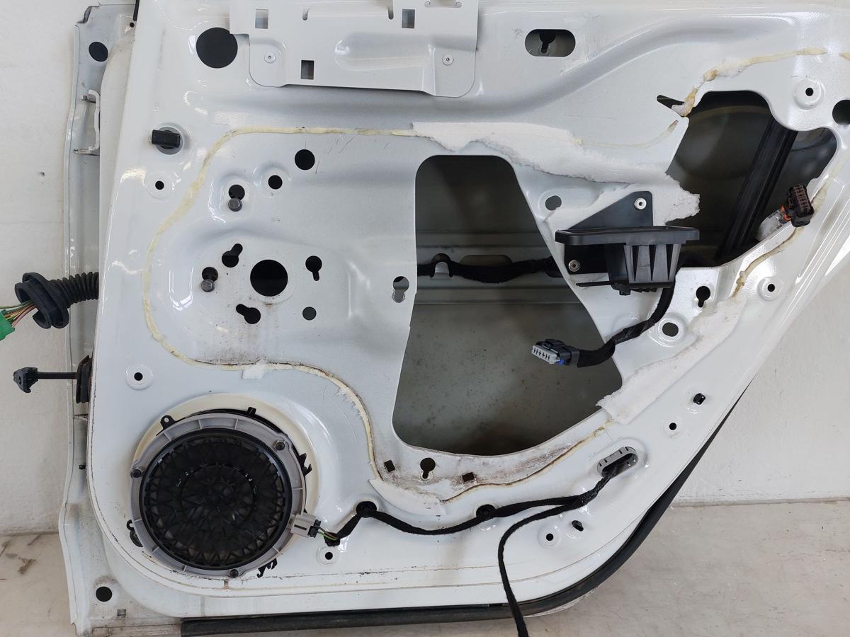 Citroen C4 II Typ N T&uuml;r hinten rechts Fondt&uuml;r im Rohbau EWP weiss Banquise