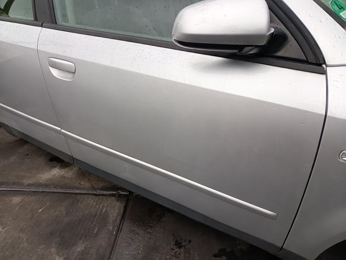 Audi A4 B6 original T&uuml;r vorne rechts LY7W Lichtsilber Metallic Baujahr 2002