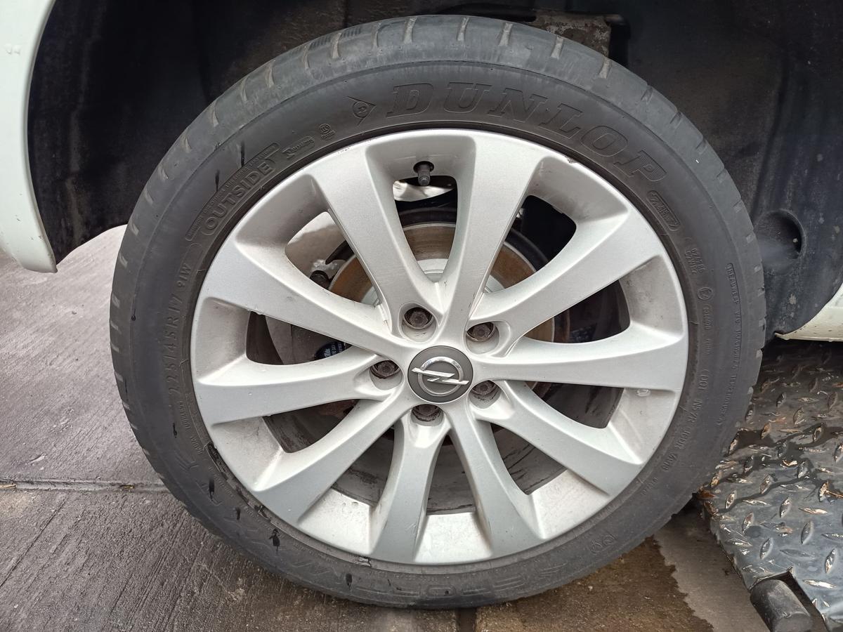 Opel Mervia B orig Satz Alufelgen 10 Speichen 13269541 7x17 OHNE Reifen Bj 2012
