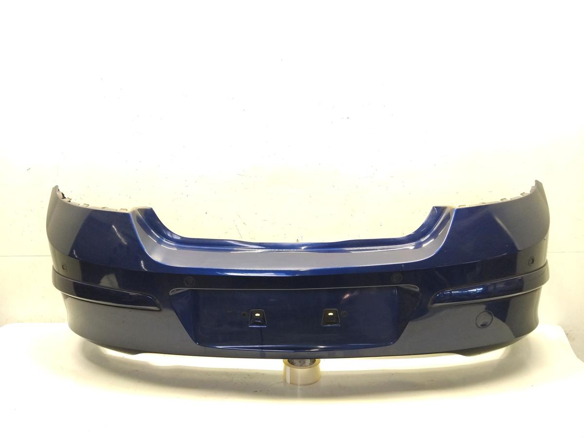 Opel Astra H orig Sto&szlig;stange Stossf&auml;nger hinten PDC Flie&szlig;heck ultrablau BJ2007