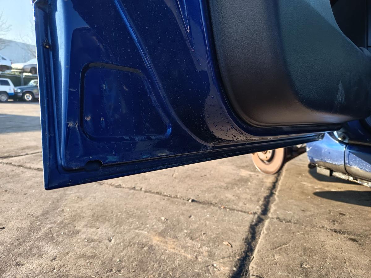 Peugeot 307 original T&uuml;r vorn links Fahrer EGE Chinablau Bj 2004