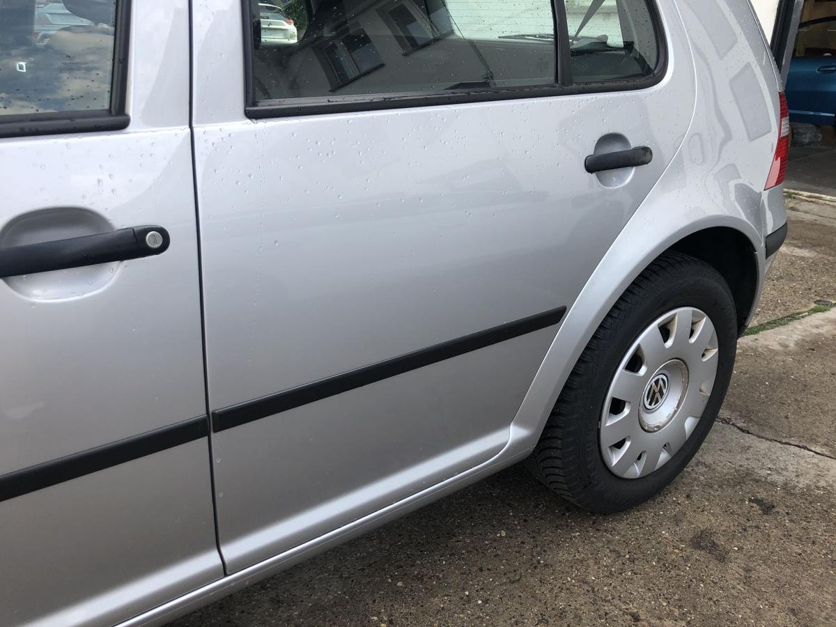 VW Golf 4 IV 1J T&uuml;r hinten links Fondt&uuml;r nur f&uuml;r 5-t&uuml;rer LA7W Reflexsilber Met