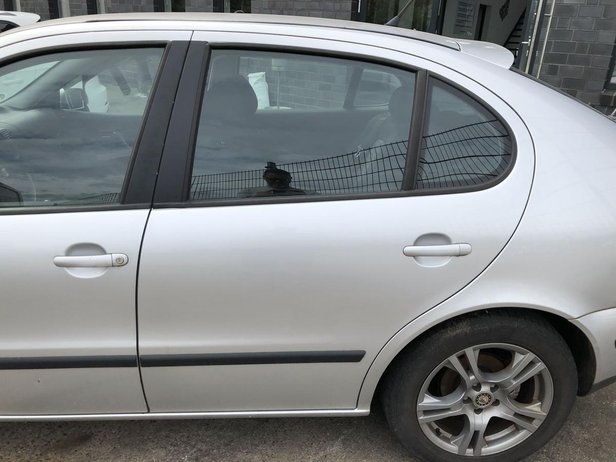 Seat Leon 1M Tür hinten links Fondtür im Rohbau LS7N Gris Artico Metallic