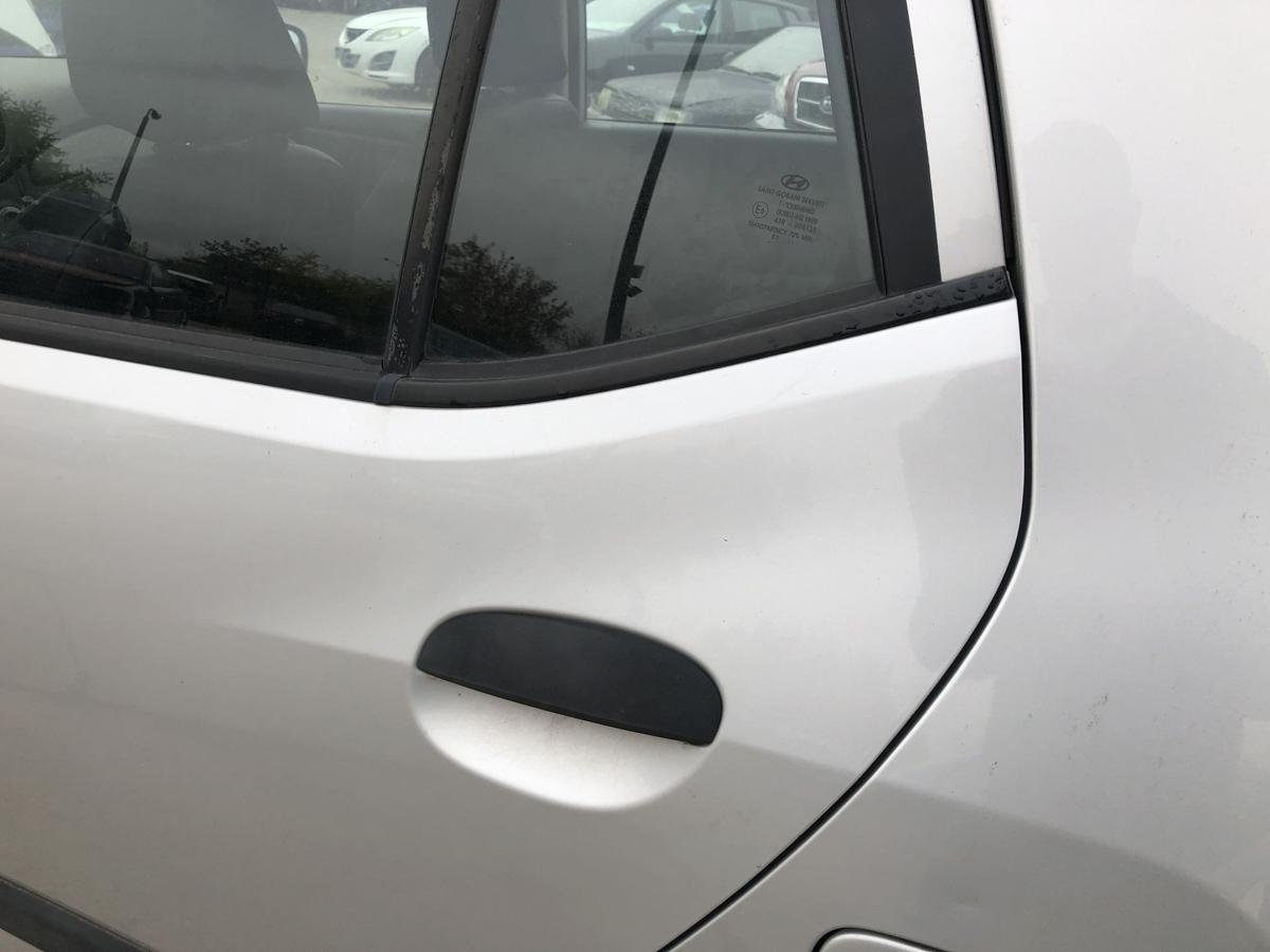Hyundai i10 PA Tür hinten links Fondtür Rohbau HD Sleek Silver Metallic
