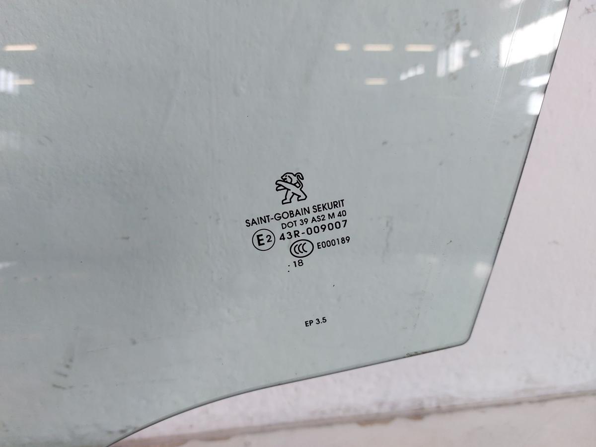 Peugeot 2008 I CU ab16 Türscheibe vorn links Seitenscheibe Colorglas Scheibe