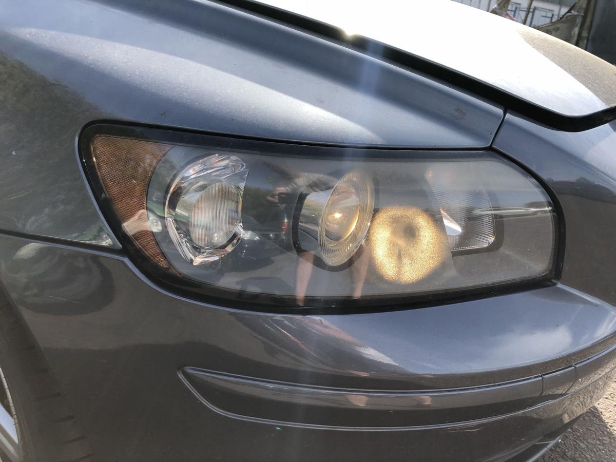 Volvo V50 Typ M Scheinwerfer rechts Hauptscheinwerfer Halogen Tr&uuml;bung bis 2007
