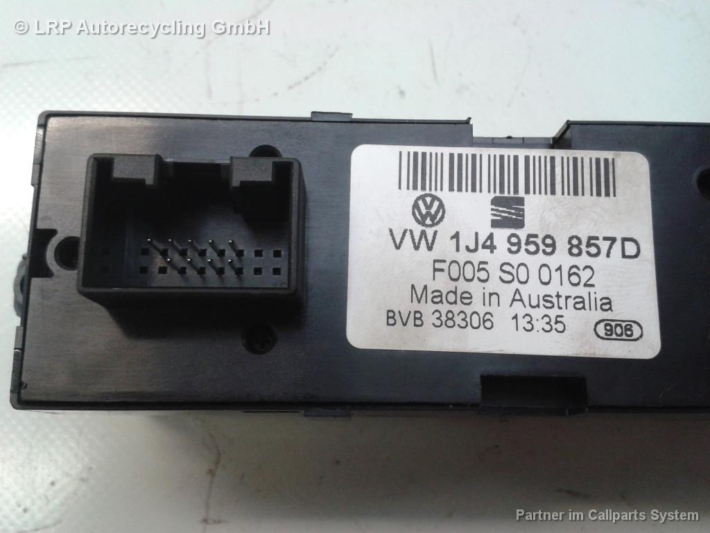 VW Passat 3BG Fensterheberschalter Tür vorn links 1J4959857D F005S00162 BOSCH