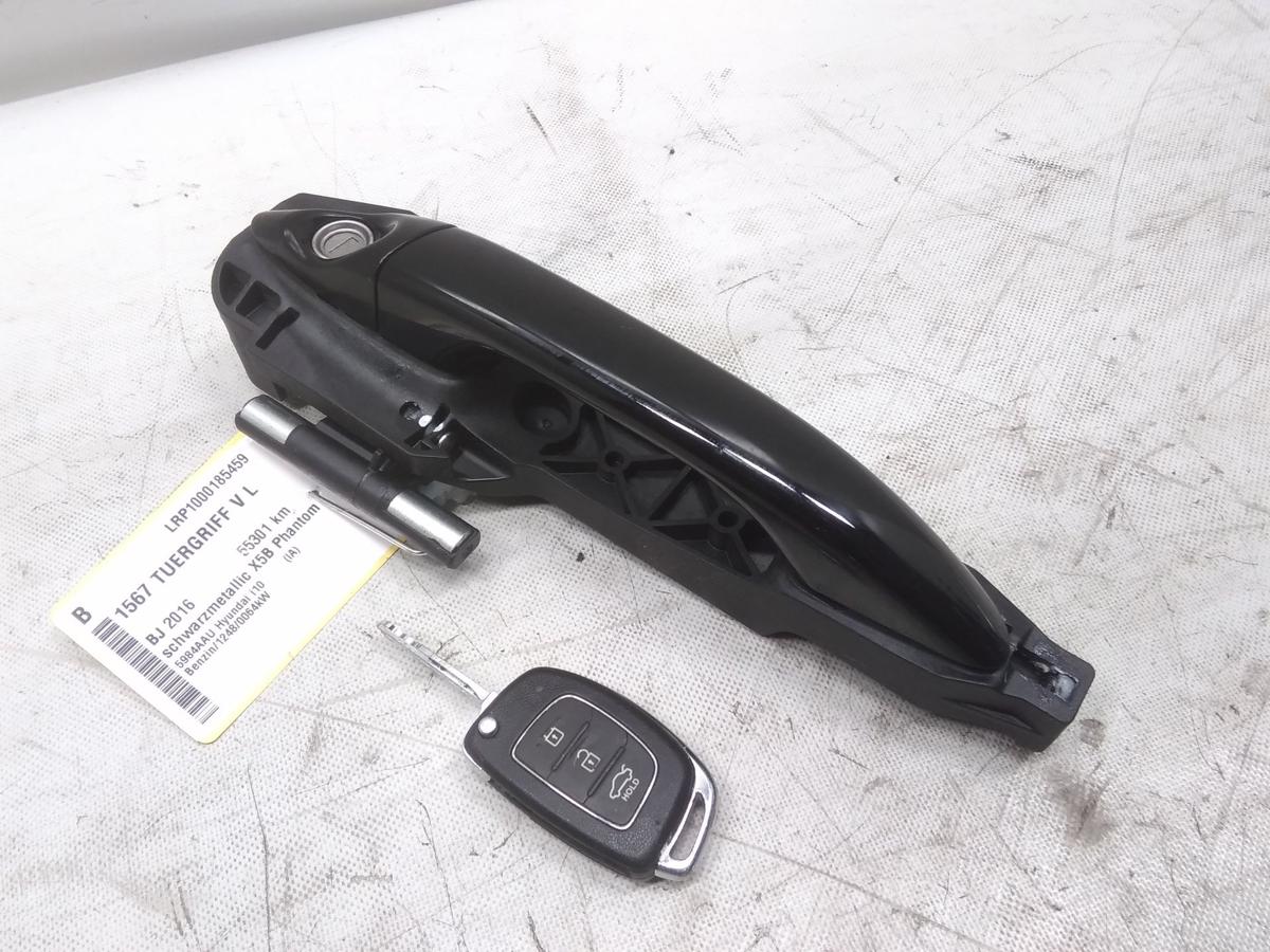 Hyundai i10 II Typ IA original T&uuml;rgriff T&uuml;rau&szlig;engriff vorn links Bj.2016