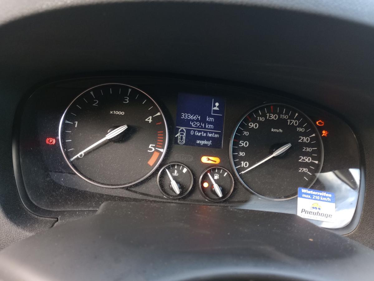 Renault Laguna III Kombi Baujahr 2010 orig Kombiinstrument Tacho 2,0L 110KW