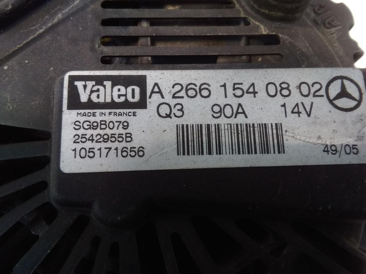 Mercedes A-Klasse W169 A170 original Lichtmaschine Generator 90A 1.7 85kw BJ2006