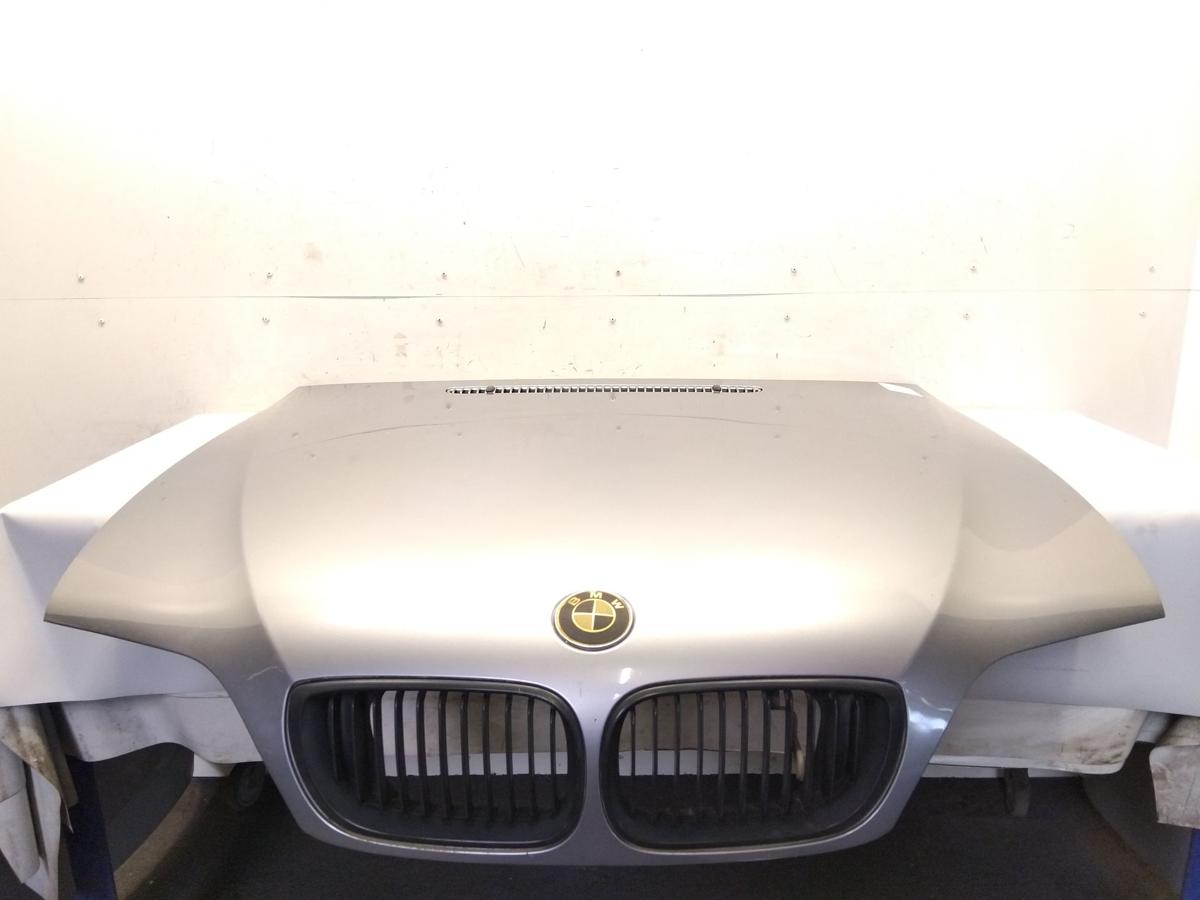 BMW 3er E46 original Motorhaube Deckel vorn A08 silbergrau Facelift BJ2005