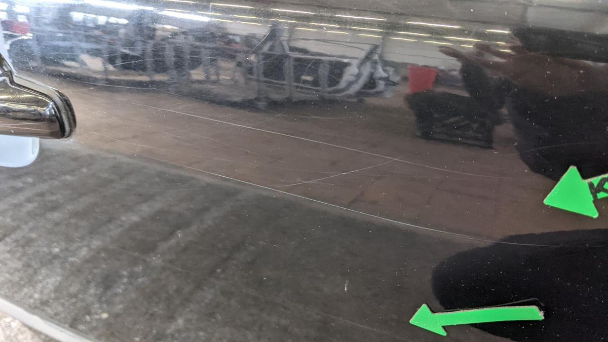 Volvo V50 M T&uuml;r vorn rechts Beifahrert&uuml;r Black Stone Solid