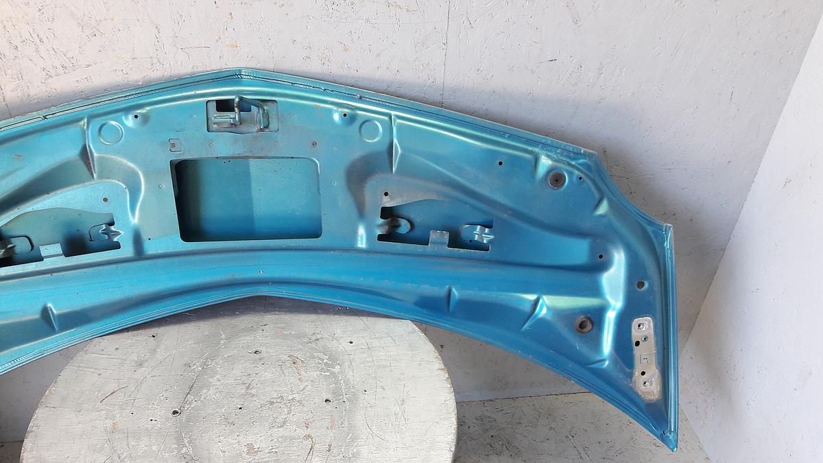 Renault Modus Baujahr 2004 original Motorhaube TEJ42 Bleu Menthe Nacre