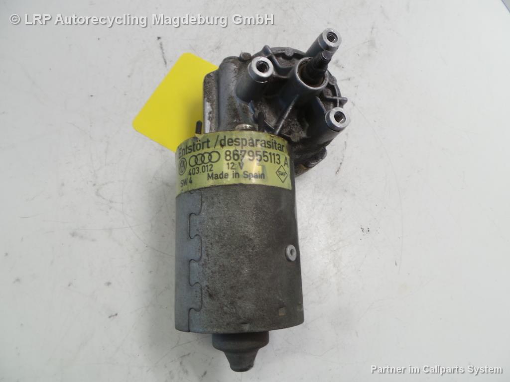 VW Polo 3 86c Bj.90 Wischermotor vorn 867955113A VALEO 403012