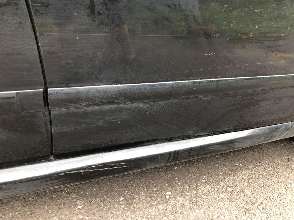 Peugeot 307 SW 3E 3H T&uuml;r vorn rechts Beifahrert&uuml;r Rohbau Rost Falz EXL schwarz