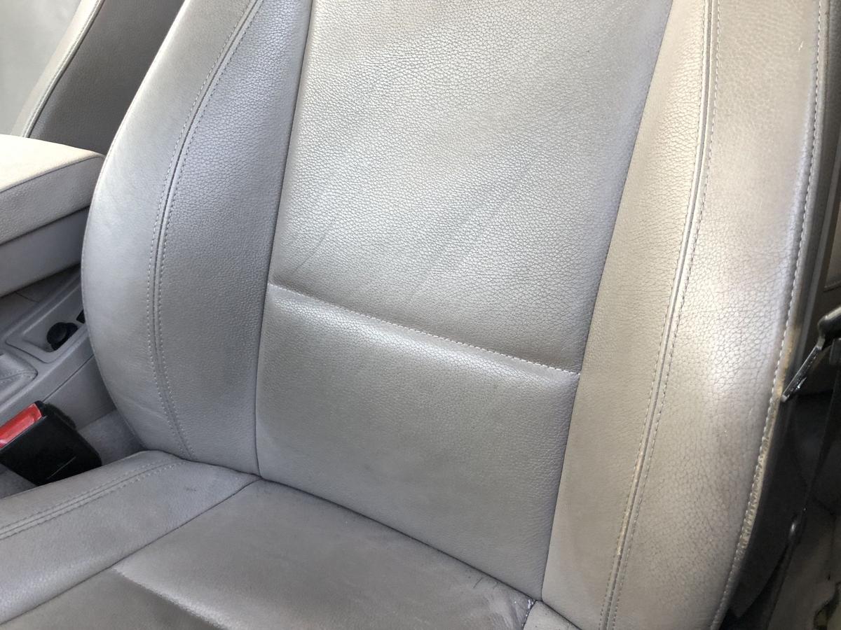 BMW 1er E87 LCI ab07 Sitz vorn links Fahrersitz 5-t&uuml;rer Leder ohne Heizung