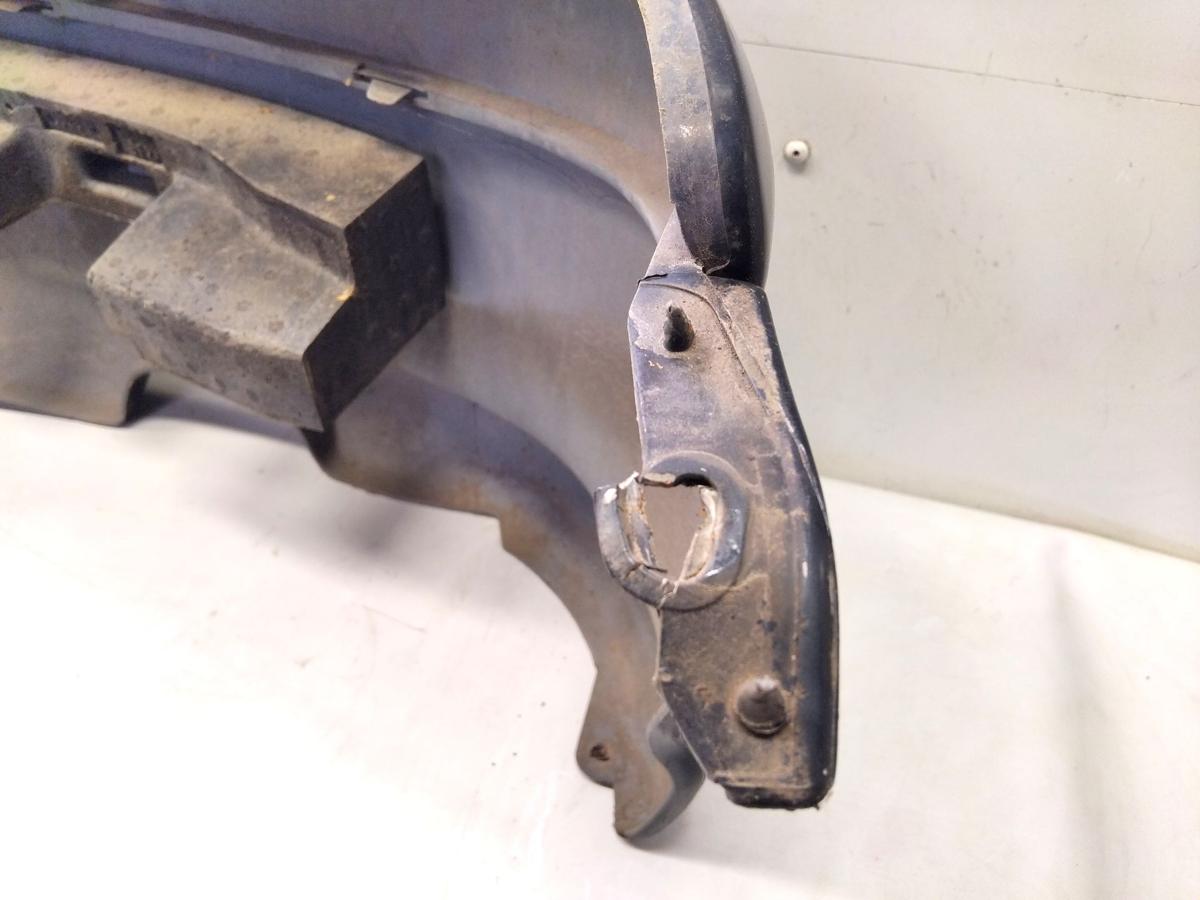 Peugeot 206 CC Cabrio original Sto&szlig;f&auml;nger Sto&szlig;stange hinten schwarzmet. Bj.2004